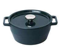 Cocotte ronde - PYREX - Slow Cook - 24 cm - Fonte - Deep Blue