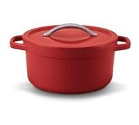 Cocotte ronde rouge 24 cm 4.5 L - Beka - Rouge - Aluminium Rouge