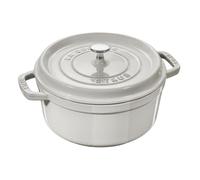 Cocotte Ronde - STAUB - Truffe Blanche - 18 cm - Fonte Émaillée - 1,7 l
