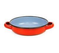 Cocotte sans Couvercle Acier Emaillé Rouge Pujadas Rouge G