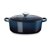 Cocotte Signature en fonte émaillée ovale 27 cm Nuit