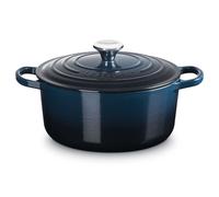 Cocotte Signature en fonte émaillée rond 26 cm Nuit