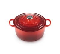 Cocotte Signature en fonte émaillée Ronde 18 cm Cerise
