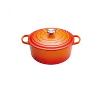 Cocotte Signature en fonte émaillée Ronde 20 cm Volcanique