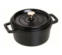 STAUB Cocotte ronde La Cocotte Staub fonte 2.2 L Noir