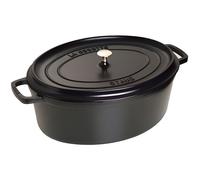 Cocotte - STAUB - 1104125 - Ovale - Noire Mat - 41 cm - Fonte
