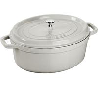 Staub Cocotte ovale La Cocotte en fonte 6,7 L Truffe blanche