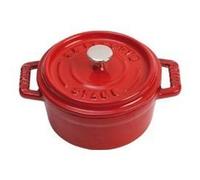 Cocotte - STAUB - Cocotte ronde à picots - 20 cm - 2.20 litres - Rouge Cerise