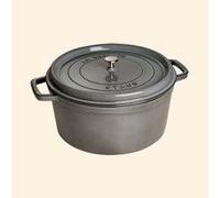 Cocotte - STAUB - Cocotte ronde - Gris Graphite - 30 cm - 8.35 L