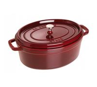 Cocotte - STAUB - Ovale Grenadine 31cm - 5,50L - Émaillée - Compatible induction - Lave-vaisselle