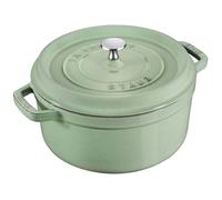 Cocotte - STAUB - Ronde - 24 cm - Fonte - 3,80 l - Sage