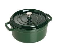 STAUB Cocotte ronde La Cocotte Staub fonte 5.2 L Basilic vert