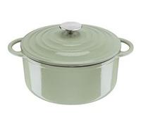 Cocotte - Tefal - LOV E2580404 - 25 cm - Vert lichen - Fonte avec revêtement anti-adhésif
