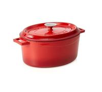 Cocotte - Was Germany - Ovale - Fonte Rouge - L 320 x l 250 x H 140 mm - Tous feux compatibles