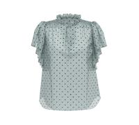 co'couture Chemisier 'Dionne' bleu pastel / noir, Taille S