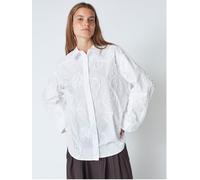 co'couture Chemisier 'Xavier' blanc, Taille S