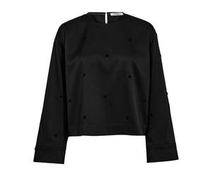 Co'Couture - CloverCC Dot Blouse - Femme - Blouses et Chemises - Noir - Taille: 42 FR