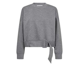Co'Couture, Femme, Sweatshirts et sweats à capuche, Gris, Taille: 44 FR LanceCC Belt Sweat