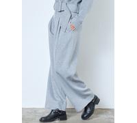 co'couture Pantalon ' LanceCC Pleat ' gris chiné, Taille 40