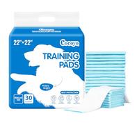 COCOYO Best Value Lot de 30 Tapis d'entraînement pour Chien Super absorbants