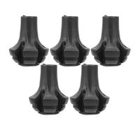COCOYUEMA Alpenstocks - Couvre-Pied Rond, Ensemble de Protection de Pointe de bâton, étui pour bâtons de Trekking, 5 pièces
