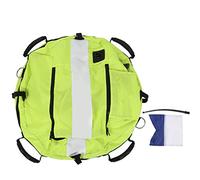 COCOYUEMA Boule de Flotteur d'apnée, vessie en Nylon Jaune Fluorescent, Fond en Gonflable, Haute visibilité, Surface de l'eau Flottante