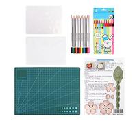 COCOYUEMA Feuilles de plastique rétractables pour travaux manuels, projets de bricolage, décoration de marqueurs permanents, porte-clés personnalisés, fabrication de bijoux,