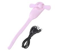 COCOYUEMA Mini ventilateur Flexible portatif multifonction, refroidisseur d'été enveloppé sur une poussette/siège de voiture/lit/vélo/poignet (Rose)