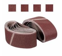 CoCud 20 Pcs 76mm x 457mm Bande Abrasive 40/80/120/240 Grain Ceintures | Pour Affûteuse, Pour Travail D'affûtage, Pour Ceinture Abrasive Outil De Sculpture Sur Bois Travail Du Métal