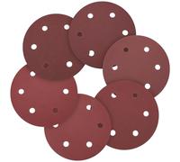 CoCud 30 Pcs 230mm 9 Inch Disques À Poncer 80/100/120/150/180/240 Grain 6 Trous Ronds À Système Auto-Agriffant Pour Random Orbital Sander Automotive Car