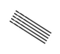 CoCud 6542 Forets Hélicoïdaux en Acier Rapide, 1,2mm Diamètre 37mm Longueur, Foret Hélicoïdal Droit en Oxyde Noir - (Applications : pour Métal, Bois, Plastique, Aluminium), 5 Pièces