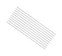 CoCud Barre Ronde en Acier, Diamètre de 0,6 mm, Longueur de 60 mm, Barre en Acier Rapide pour Outils Artisanaux-(Applications: pour Perceuses, Tours Et Machines d'Alésage), 10 Pièces