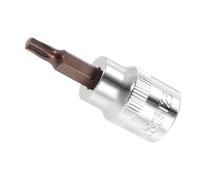 CoCud Douille embout Torx entraînement 3/8" x T25 Douille Torx étoile chocs | 1Pcs, acier S2, adaptateur douilles pour tournevis, pour serrer des vis