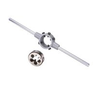 CoCud Ensemble de Poignée de Porte-Filière, Filière M16x2 et Adaptateur de Clé pour Filière de 38 mm OD/pour Filières M12-M16, 1 Ensemble