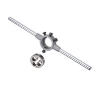 CoCud Ensemble de Poignée de Porte-Filière, Filière M6x1 et Adaptateur pour Filières de 20 mm OD/Clé pour Filières M3.5-M6 - (Applications : pour Réparation de Filetage), 1 Ensemble