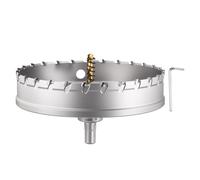 CoCud Kit De Tronçonneuse Diamètre De Coupe 165mm/6-1/2" Pour Fer. Argent | Alliage Cémenté Au Carbure De Tungstène, Pour Métaux Durs, Pour Tôles En Acier Inoxydable, Pour Tubes Carrés