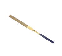 CoCud Lime à Aiguille Revêtue de Diamant, | Queue de 5 mm, Longueur de 180 mm|, Lime Plate Revêtue de Titane - (Applications : pour le Métal, le Verre, la Pierre), 1 Pièce