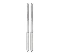 CoCud Machine Serrage Alésoirs, 1,6mm Diamètre D4 Précision, M35 Cobalt Haute Vitesse Acier Droite Cannelures Fraisage Fraise - (Applications: pour Tour Machine), 2 pcs
