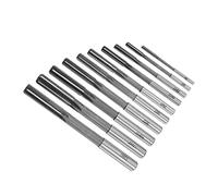 CoCud Mandrin Alésoirs Ensemble, 3mm 4mm 5mm 6mm 7mm 8mm 9mm 10mm 11mm 12mm Diamètre H7, Fraisage Coupeur - (Applications: pour Tour Perçage Machine), 10-Pièces