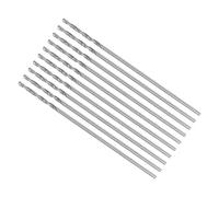 CoCud Micro Forets, Diamètre de Perçage de 0,5mm Longueur Totale de 22mm, Foret Hélicoïdal Entièrement Rectifié en Acier à Grande Vitesse 6542 - (Pour Cuivre, Métal et Bois), 10 Pcs