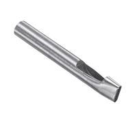 CoCud Poinçon Creux, Trou de 4mm x 15mm, Outil de Découpe en Acier 45# en Forme Ovale pour Joints - (Applications : pour la Maroquinerie, la Confection de Portefeuilles Diy en Cuir)