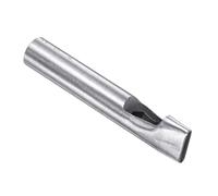 CoCud Poinçon Creux, Trou de 4mm x 20mm, Outil de Découpe en Acier 45# en Forme Ovale pour Joints - (Applications : pour la Maroquinerie, la Confection de Portefeuilles Diy en Cuir)