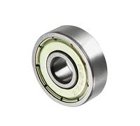 CoCud Profonde Rainure Balle Roulements, 627ZZ Modèle 7mm x 22mm x 7mm, Carbone Acier Double Bouclier Roulements - (Applications: pour Moteur Planches Roulettes Rouleur Roues)
