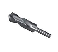 CoCud Réduit Tige Perceuse Mèche, 18.5mm Coupe Bord 1/2" Tige, Nitrure Revêtu Haute Vitesse Acier 6542 Torsion Perceuse Mèches - (Applications: pour Inox Acier Métal Bois)