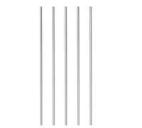 CoCud Rond Acier Tige, 2mm Diamètre 200mm Longueur, Haute Vitesse Acier Barre Stock Artisanat Bricolage Outil - (Applications: pour Perceuse Tours Alésage Machine), 5 pcs
