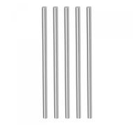 CoCud Rond Acier Tige, 4mm Diamètre 200mm Longueur, Haute Vitesse Acier Barre Stock Artisanat Bricolage Outil - (Applications: pour Perceuse Tours Alésage Machine), 5 pcs