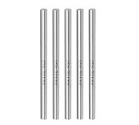CoCud Rond Acier Tige, 6mm Diamètre 100mm Longueur, Haute Vitesse Acier Barre Stock Artisanat Bricolage Outil - (Applications: pour Perceuse Tours Alésage Machine), 5 pcs