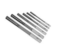 CoCud Serrage Alésoirs Jeu, 4mm 5mm 6mm 8mm 10mm 12mm Diamètre H7, Fraisage Coupeur - (Applications: pour Tour Perceuse Machine), 6 Pcs