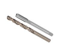 CoCud Taper et Perceuse Mèche Ensemble, M7 x 0.75 Taraud Filetage 6.2mm Perceuse Diamètre, Métrique Machine Vis Taraud & Torsion Outil-(pour Taraudage Réparation), 1-Ensemble