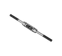 CoCud Taraud Clé Poignée, Apte M1-M8 Tarauds Dimension, Acier Poignée Moulage sous pression Corps Réglable Simple Fin Clé Alésoir Outil à main - (pour taraudage opérations), 1-Pcs